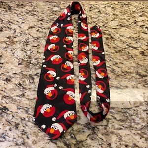 Elmo Christmas Tie